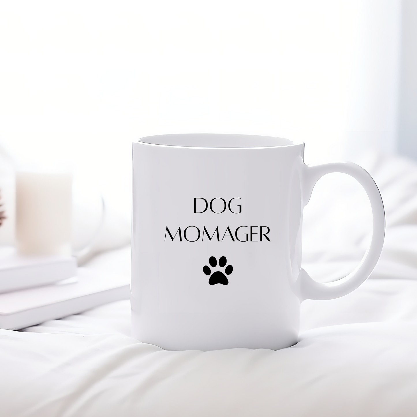 “Dog Momager” | Funny Mug for Dog Lovers