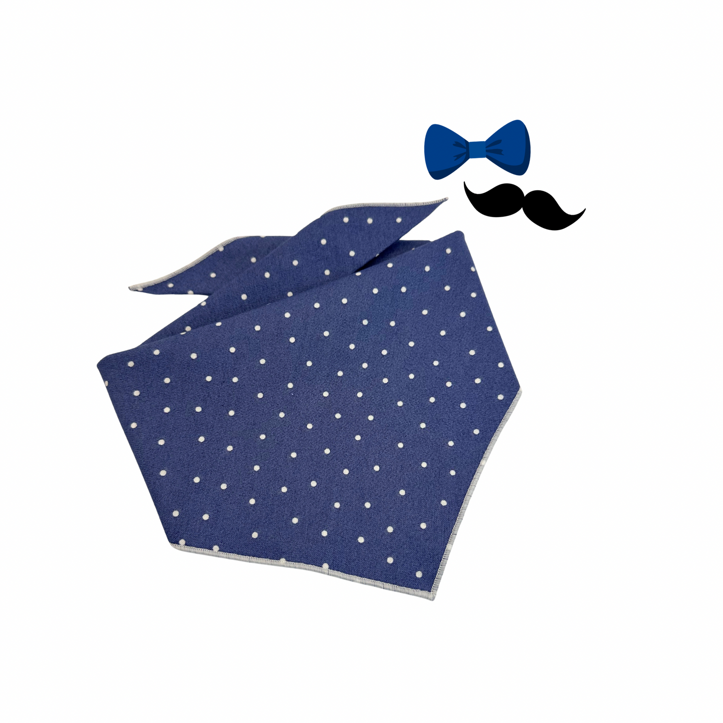 Preppy Pup Polka Dot Dog Bandana